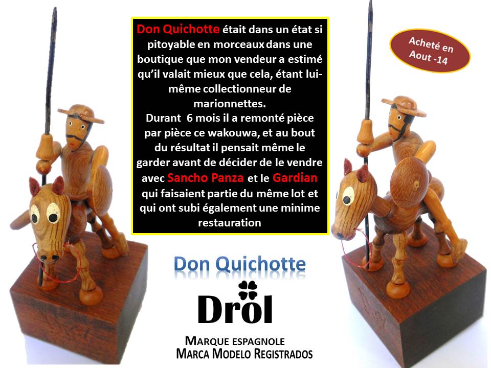 Don Quichotte Marque DROL Espagne