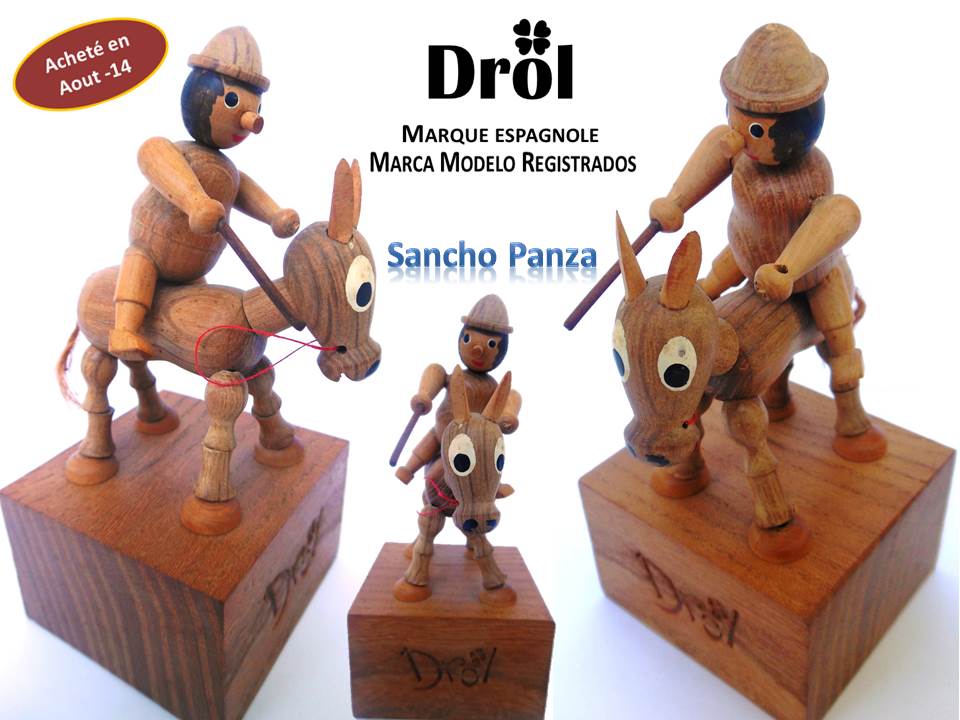 Sancho panza Marque DROL Espagne